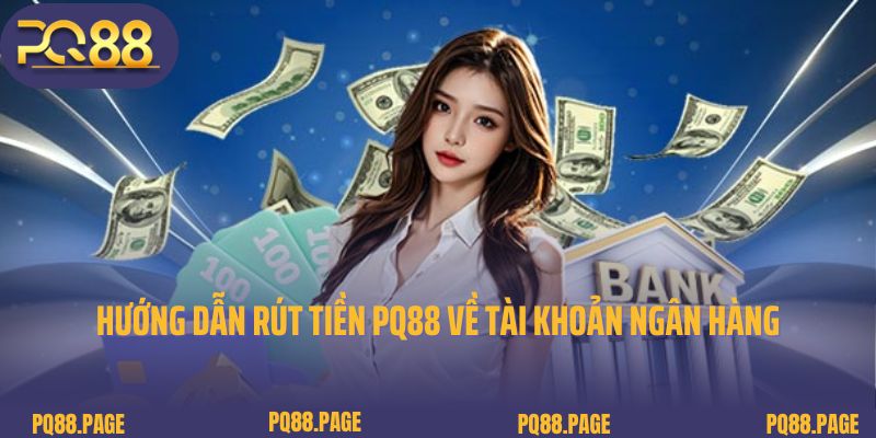 Hướng dẫn rút tiền PQ88 an toàn về tài khoản ngân hàng