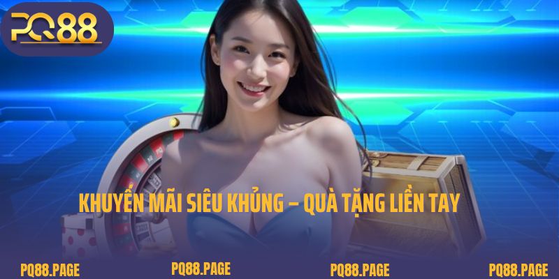 Giới thiệu PQ88: Khuyến mãi siêu khủng – quà tặng liền tay
