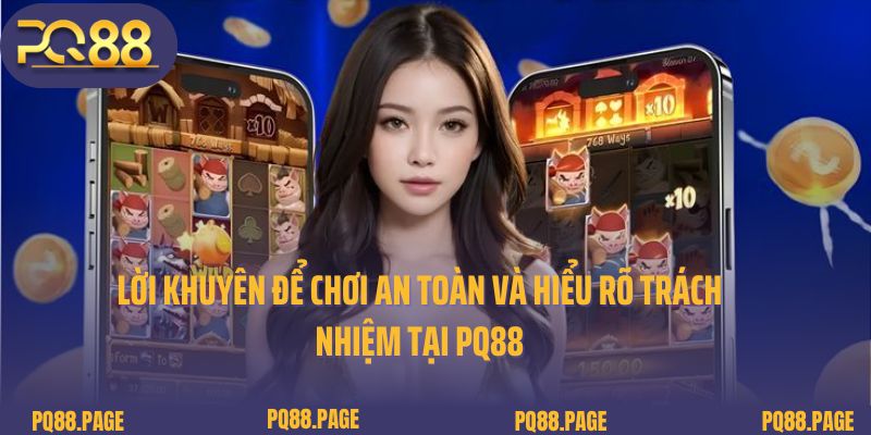 Lời khuyên để chơi an toàn và hiểu rõ trách nhiệm tại PQ88